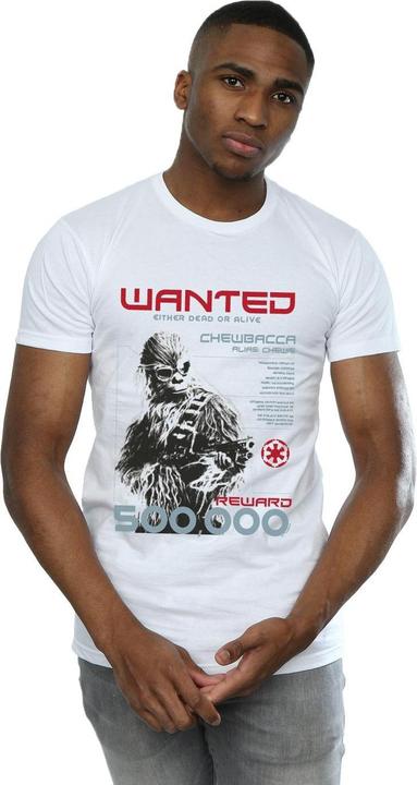 Image du produit Star Wars - T-shirt HAN SOLO CHEWIE WANTED - Homme (5XL)