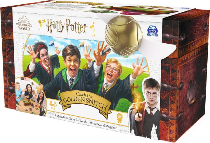 Image du produit Spin Master Harry Potter, La course au Vif d'or, Jeu de plateau de Quidditch pour sorciers, sorcières et Moldus
