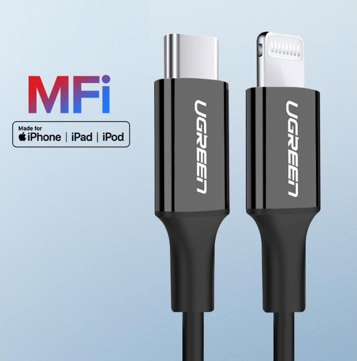 Image du produit Ugreen Câble Lightning vers USB-C 2.0 (1 m, USB 2.0)