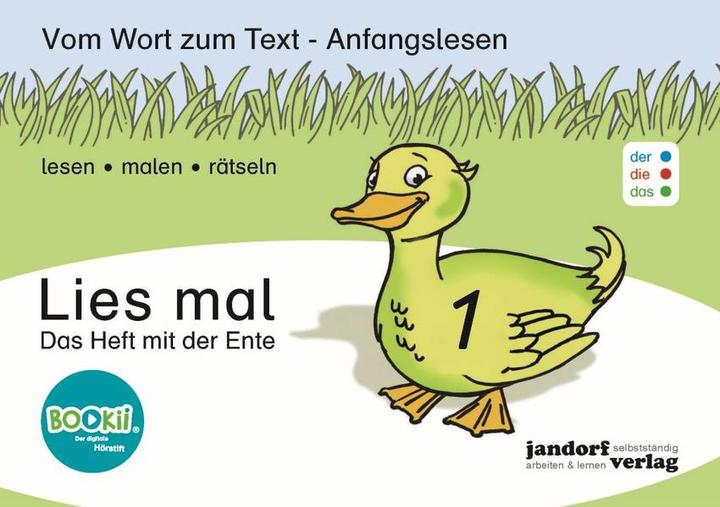 Actual product image Lies mal 1 - Das Heft mit der Ente (DaZ) (German, Peter Watchendorf, 2022)