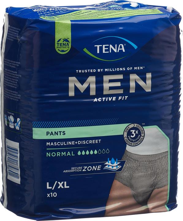 Produktbild Tena Men Active Fit Pants Normal (10 x, Large plus, Large)
