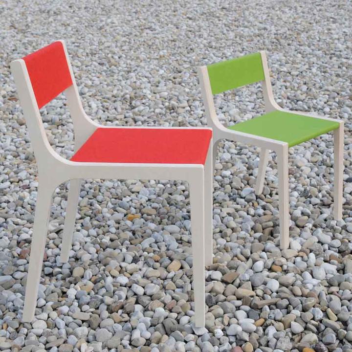 Immagine prodotto Sirch Sedia per bambini Sibis Slawomir in feltro rosso (Divano per bambini)