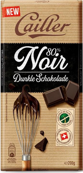 Cailler Dessert Bar Dark Chocolate 80% (200 g)