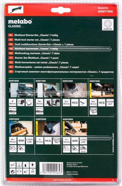 Produktbild Metabo Multitool Starter-Set