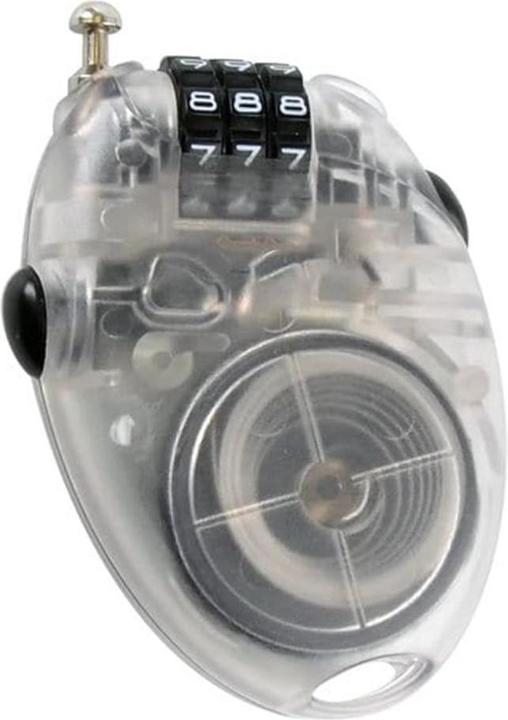 Actual product image Incirca Roll-up bike lock with number combination