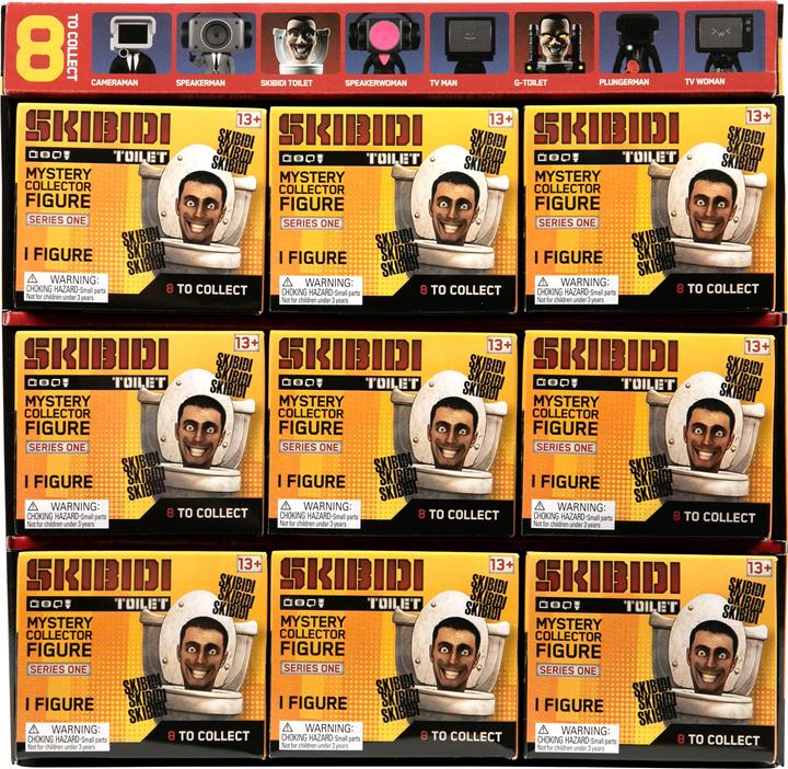 Produktbild Skibidi Toilet SKIBIDI Grosse Mystery-Figuren in PDQ