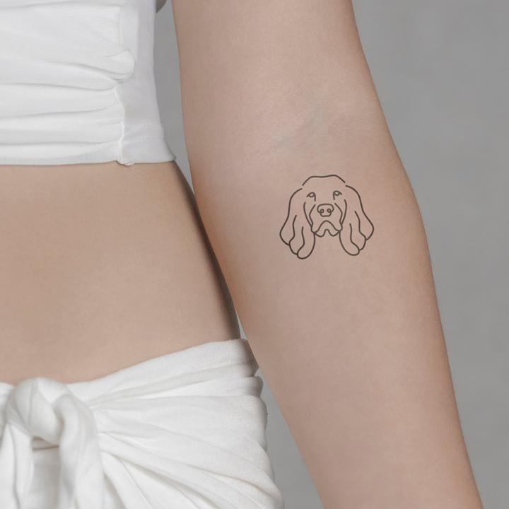 Immagine prodotto minink Tatuaggio temporaneo - Cane: Bassotto