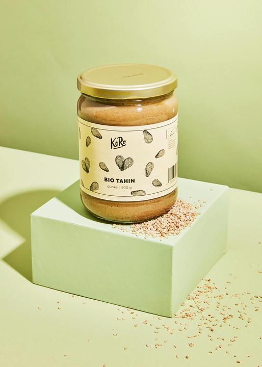 Produktbild KoRo Bio Sesammus aus ungeschälten Sesamsamen (500 g)