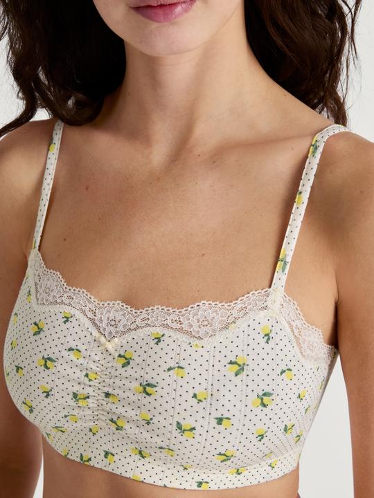 Actual product image Calida Toujours Print Bustier (Single pack, XS)