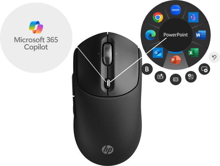 Produktbild HP 700 Rechargeable Wireless Mouse (P) (Kabellos)