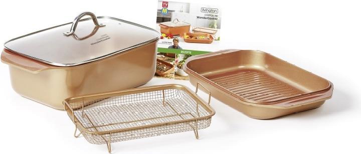Produktbild Livington Copperline Wonder Cooker (Bräter + Schmortopf, Aluminium)