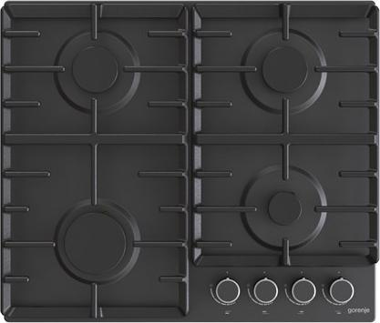Produktbild Gorenje G642AB hob Black Built-in Gas 4 zone(s)