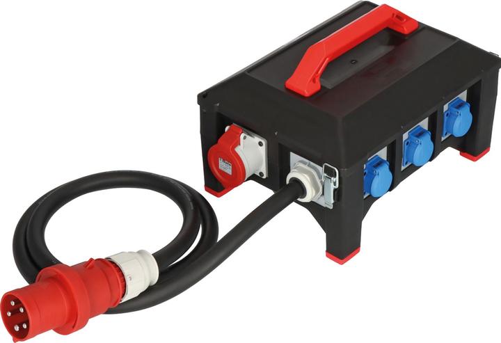 Produktbild Brennenstuhl Profi Verteiler BSV 5-63A FI (9 x, CEE, CEE 7/3)