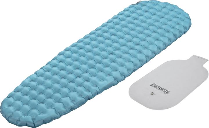 Bestway AlpineLite™ inflatable single sleeping pad for mummy sleeping bags 183 x 51 x 7.5 cm