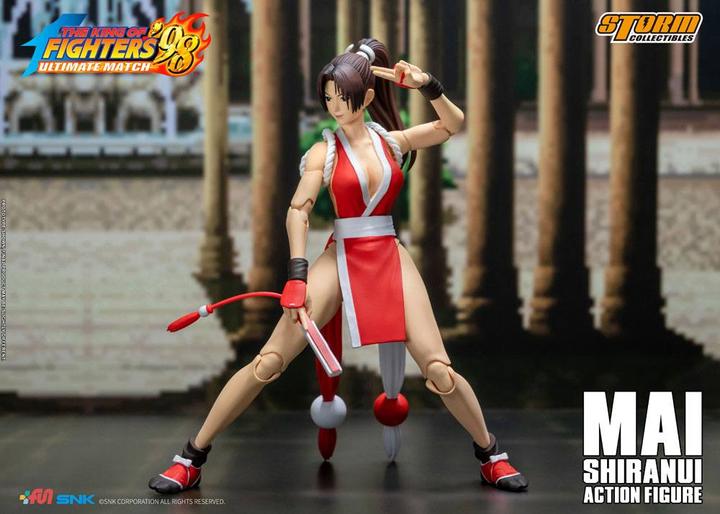 Actual product image Storm Collectibles King of Fighters '98: Ultimate Match Action Figure 1/12 Mai Shiranui 18 cm