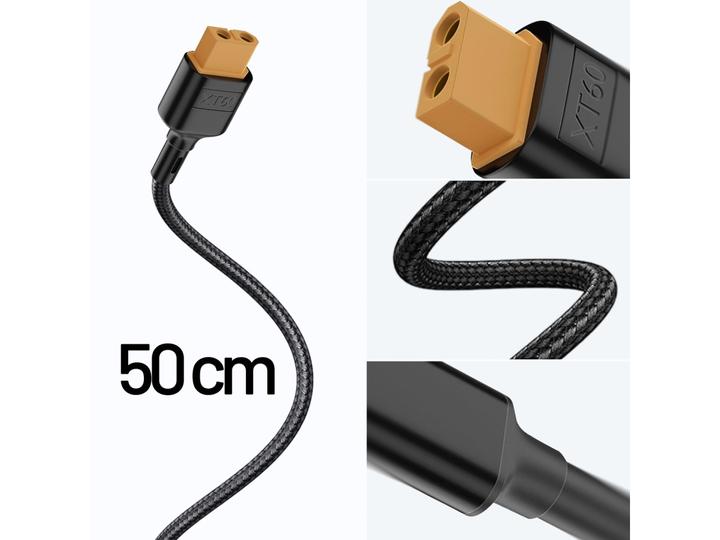 Image du produit PowerGuard XT60 USB-C PD Fast Charge 0.5m 100W 5-20V 5A (100 W)