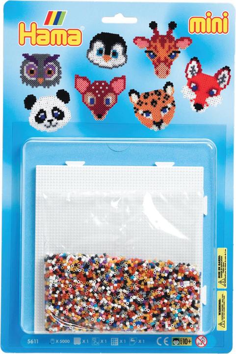 Hama mini blisterpak dyrehoveder