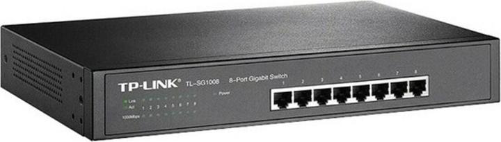 Actual product image TP-Link TL-SG1008 (8 Ports)
