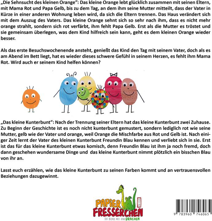 Produktbild Die Sehnsucht des kleinen Orange + Das kleine Kunterbunt (Deutsch, Judith Zacharias-Hellwig, 2023)