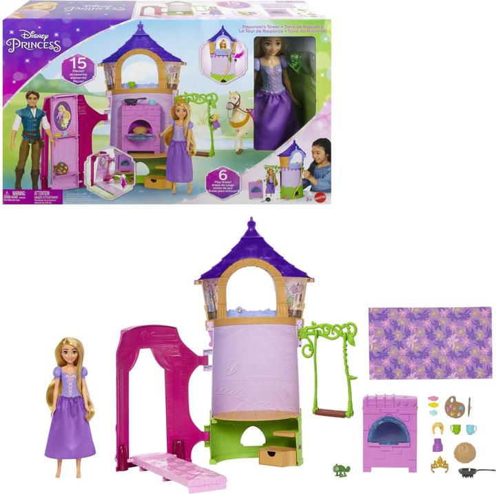 Image du produit Mattel Disney – Princesses Disney – Coffret La Tour de Raiponce