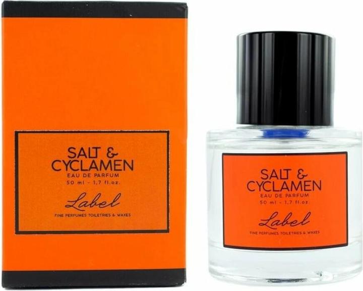 Actual product image Label Salt & Cyclamen EdP Eau de Parfum 50ml (Eau de parfum, 50 ml)