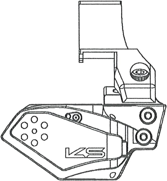Actual product image Kind Shock LEV Circuit Remote