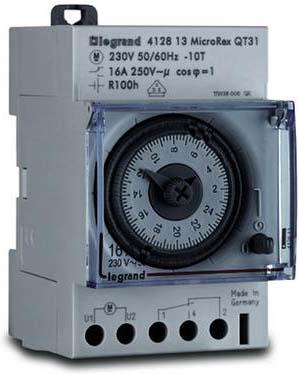 Actual product image Legrand LEG 412795 MicroRex QW31 230V 50-60Hz Weekly timer,qua.