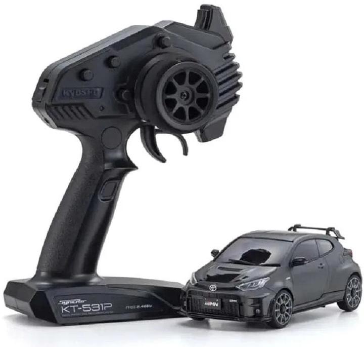 Image du produit Kyosho Mini-Z MA-020 Toyota GR Yaris Grise, ARTR, 1:27 (Presque prêt à être conduite)
