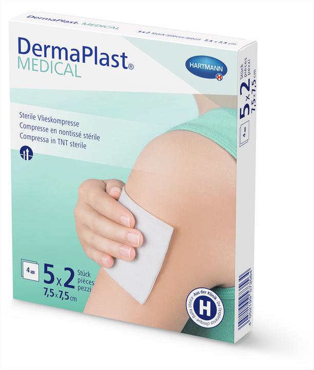 Produktbild DermaPlast Medical Vlieskompresse neu