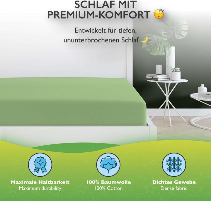 Actual product image Etérea Comfort Jersey Topper (200 x 200 cm, 200 x 220 cm)