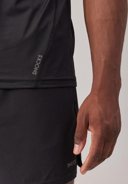 Image du produit Snocks Maillot d'entraînement avec bandes réfléchissantes pour hommes (S)
