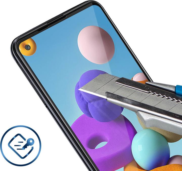 Produktbild Avizar Panzerglas, Glas Schutzfolie, Schutzglas (1 Stück, Samsung Galaxy A21s)