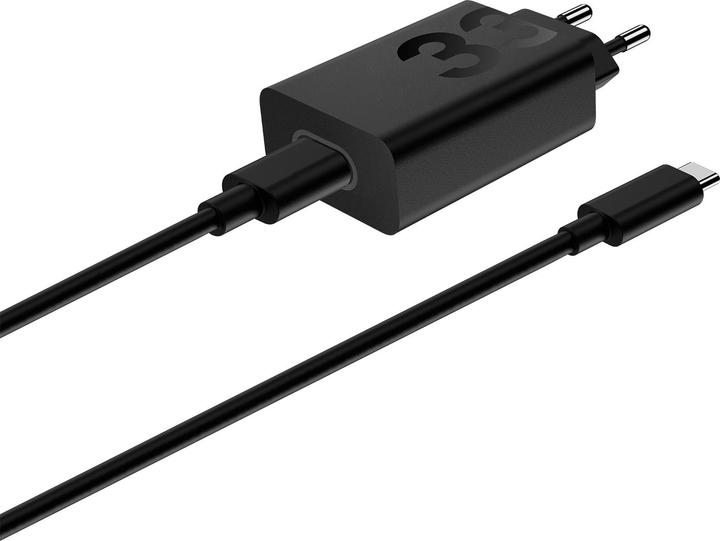 Immagine prodotto Motorola Caricatore da parete TurboPower 33W USB-C 1m Cavo C-C Nero (33 W)