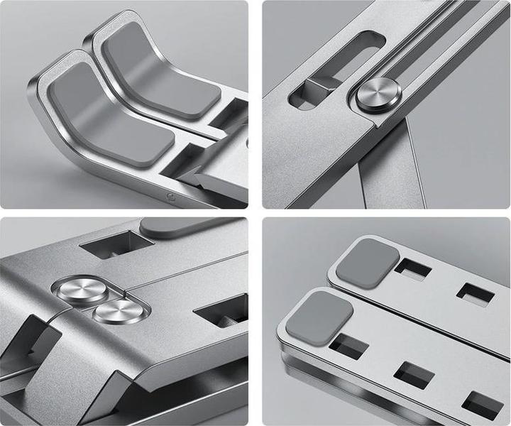 Produktbild Hermex Notebookständer Laptophalter Tablethalterung Halter Ständer klappbar