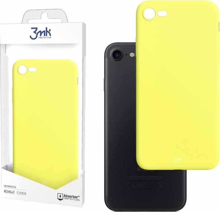 Immagine prodotto 3MK Matt Case for iPhone 7 / 8 / SE 2020 lime (Apple iPhone SE (terza generazione), Apple iPhone SE (seconda generazione), Apple iPhone 7)