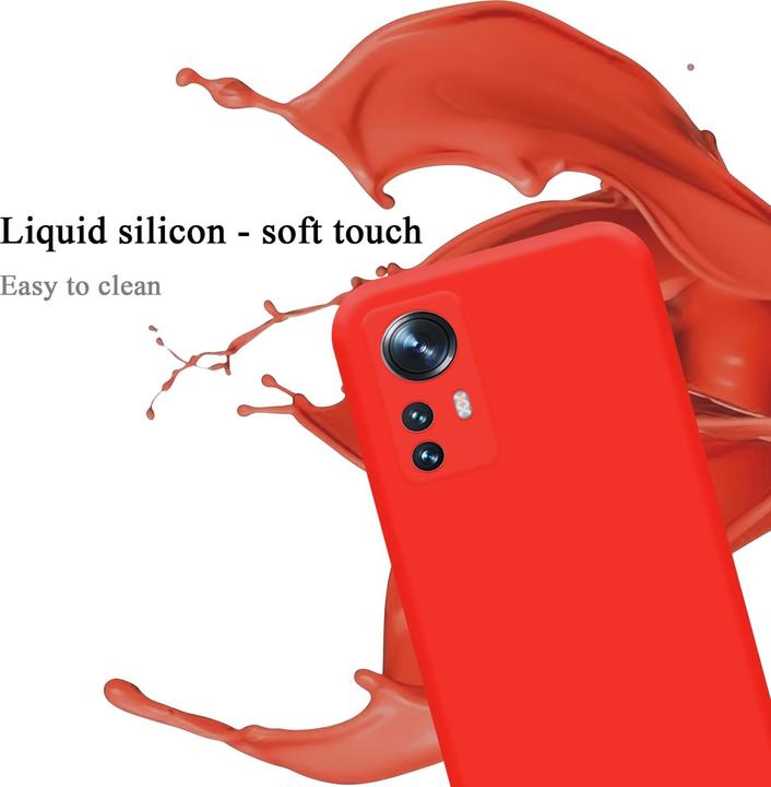 Produktbild Cadorabo TPU Liquid Silicone Case Hülle für Xiaomi 12 / 12X (Xiaomi 12X)