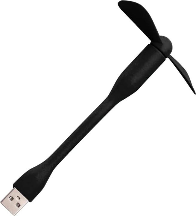 Immagine prodotto Techsuit - Mini USB Fan (TUF1) - Portable, Flexible, Bendable, 5V - Black