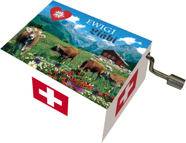 Actual product image Art & Music art&music Music Box "Ewigi Liäbi