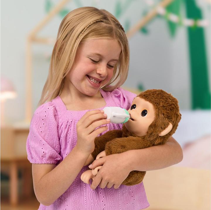 Immagine prodotto Little Piccoli animali domestici vivi di scimmia (30 cm)