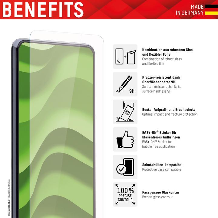 Actual product image Displex hybrid glass (1 Piece, Apple iPhone 6)