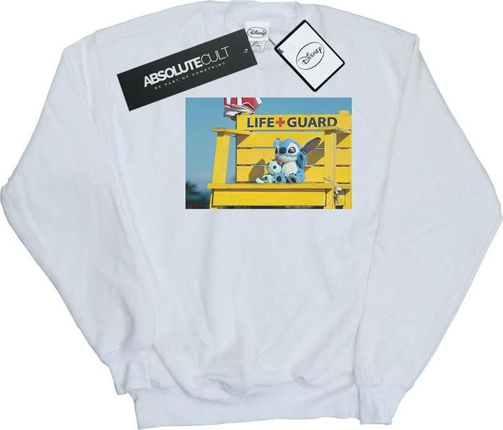 Actual product image Disney Girls Lilo And Stitch Life Guard Sweatshirt (128)