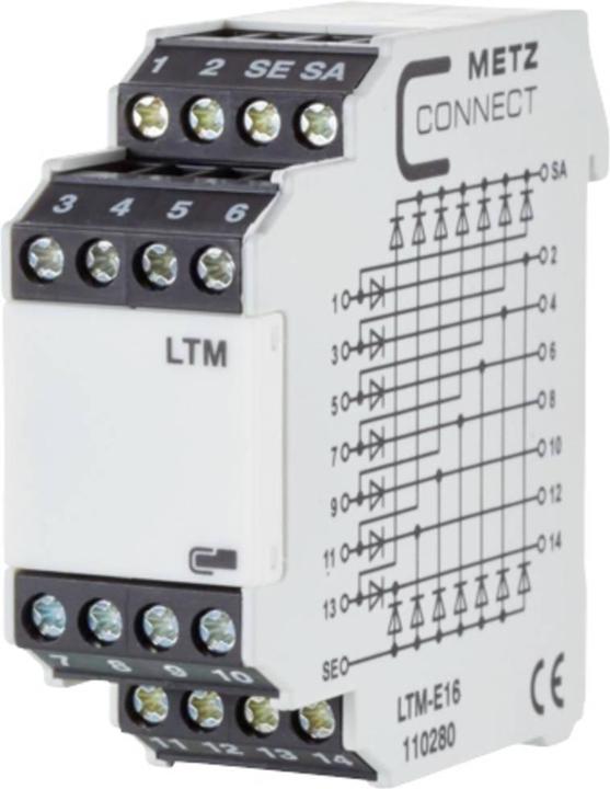 Immagine prodotto Metz Connect LTM-E16 Relè di potenza bianco