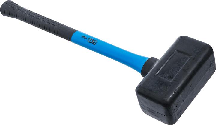Actual product image BGS Dead Blow Hammer Fibreglas Shaft Soft Head Ø 70 mm 2100 g (2032 g)