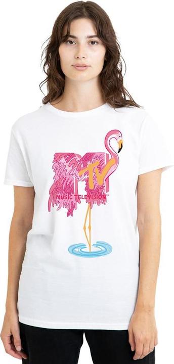 Actual product image MTV Unisex Adult Flamingo T-Shirt (M)