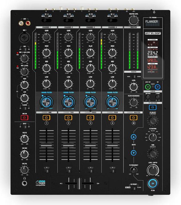 Produktbild reloop RMX-95 4+1 kanaals digitale clubmixer (Clubmixer)