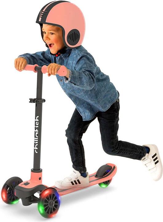 Produktbild Chillafish Scotti GLOW 3-Rad Scooter mit Bremse und LED Lichter