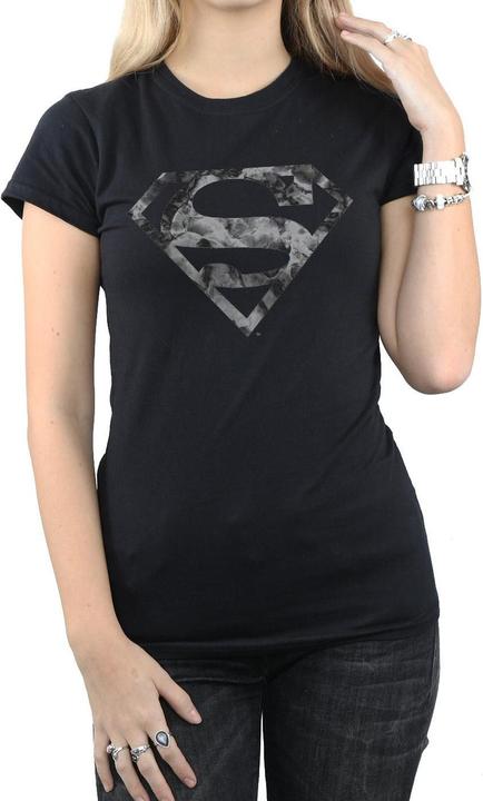Immagine prodotto Superman Marble Logo Maglietta Donna (L)