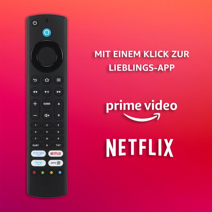 Produktbild Telefunken 55 Zoll Fernseher Fire TV (4K UHD Smart TV, HDR Dolby Vision, Dolby Atmos, Triple-Tuner) (55", LED, 4K, 2024)
