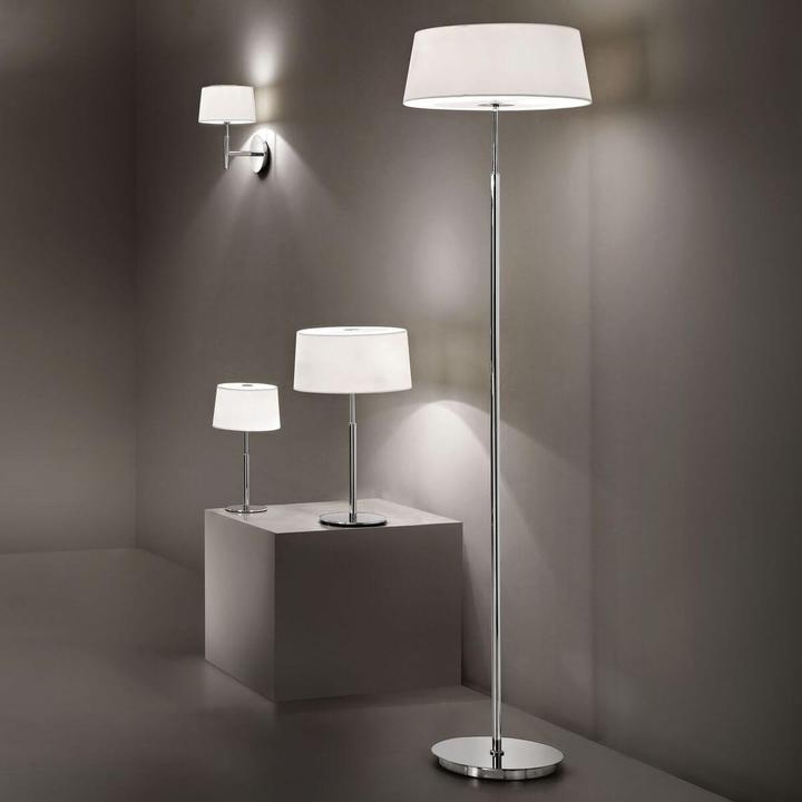 Image du produit Ideal lux HILTON G9 Lampe de table ⌀180mm Blanc blanc chaud 075525 (370 lm, G9)