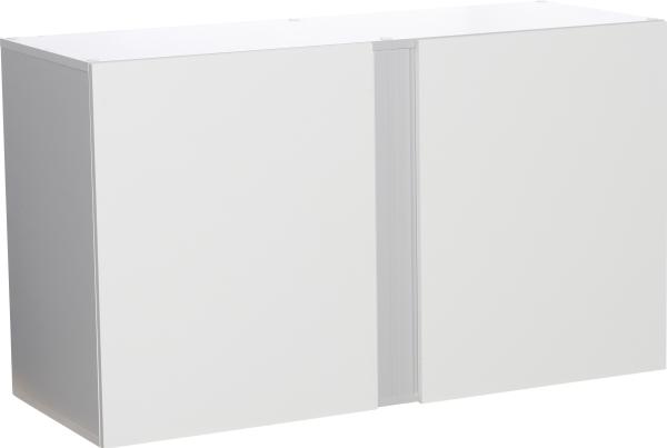 AkvaStabil FUSION møbel 130x50x75cm, 325L. Hvid